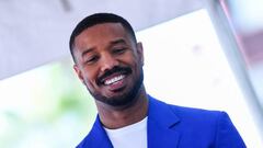 US actor/director Michael B. Jordan speaks during the unveiling of his Hollywood Walk of Fame star during a ceremony in Hollywood, California, on March 1, 2023. (Photo by VALERIE MACON / AFP) (Photo by VALERIE MACON/AFP via Getty Images)