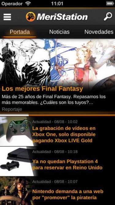 Ya disponible la App de MeriStation para iOS