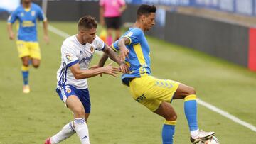 Vigaray, en el partido frente al Las Palmas.