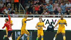 Chivas - Tigres (1-4): Resumen del partido y goles