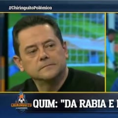 Roncero, Quim y la polémica: "Y si pita el penalti de Umtiti..."
