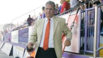 Germ&aacute;n Retuerta, en el estadio Pedro Escart&iacute;n.