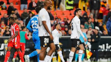 El Valencia no pasó del empate a dos ante el Almería.