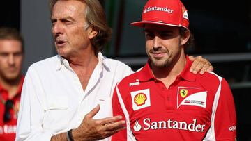 Montezemolo con Alonso