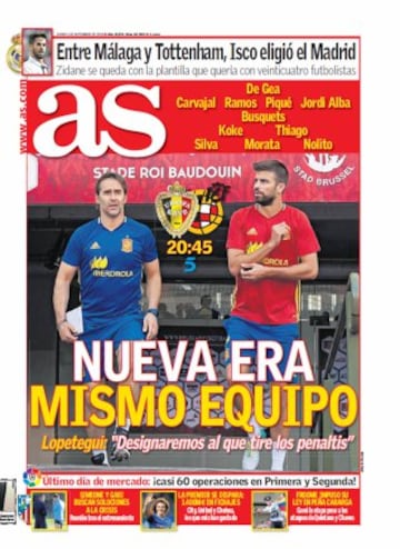 Las portadas de AS de septiembre