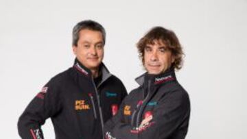 Jos&eacute; Mu&ntilde;oz y Guillermo Altadill: un d&uacute;o que aspira a ganar la Barcelona World Race.