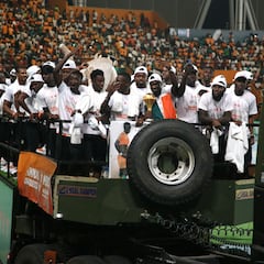 Bamba aún no ha regresado a Vigo tras ganar la Copa África