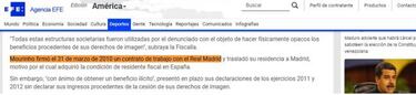 El Real Madrid rebate a la Fiscalía y ataca al Diario AS