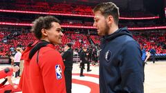 Luka Doncic and Trae Young, forever linked, share something new: “I’m excited for him”