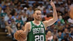 Gordon Hayward, durante un partido con los Boston Celtics