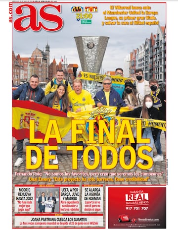 Las portadas de AS de mayo