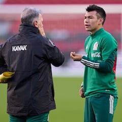 Hirving Lozano y Raúl Jiménez reportan con el Tri en Girona