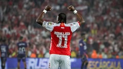Hugo Rodallega, el mejor jugador del año 2025 en Colombia