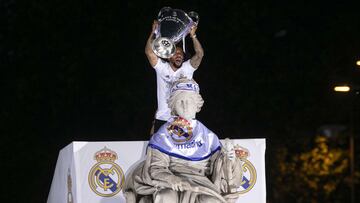 Marcelo, con la Champions.