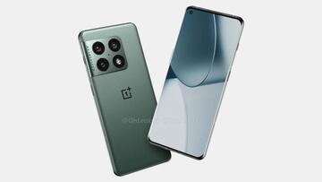 Diseño conceptual basado en filtraciones sobre el OnePlus 10