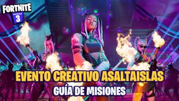 Evento Asaltaislas en Fortnite Temporada 3: guía de Misiones