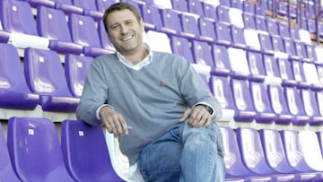 Carlos Suárez, presidente del Real Valladolid.