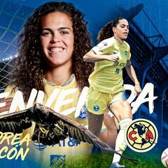 ¡Otra española a Coapa! Andrea Falcón es nueva jugadora de América Femenil