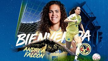 ¡Otra española a Coapa! Andrea Falcón es nueva jugadora de América Femenil