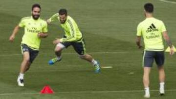 Carvajal, Nacho e Isco quieren aprovechar sus minutos con Zizou para estar en la Euro.