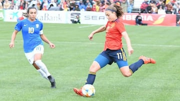 Espa&ntilde;a - Brasil en directo: amistoso internacional femenino