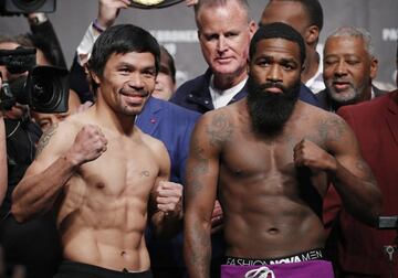 Las casas de apuestas dan como favorito a Manny Pacquiao para quedarse con el cinturón de peso welter de la AMB