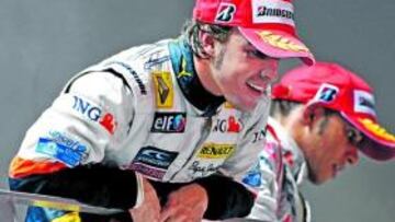 <b>AFORTUNADOS. </b>Alonso y Hamilton tienen suerte de estar en los poderosos Ferrari y McLaren.