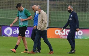 Rozada combate el parón con más ritmo en los entrenamientos