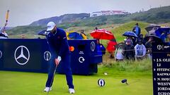 La bronca de Rahm con el público en medio del hoyo que suma 2M de visitas en redes