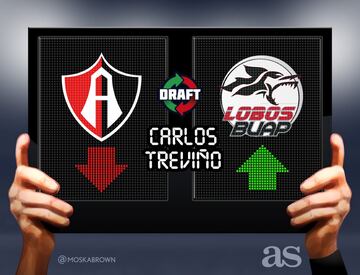 Todos los movimientos del Draft del Apertura 2017 en imágenes