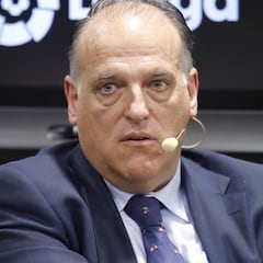 Tebas: "Prefiero que se quede Cristiano a que venga Neymar"