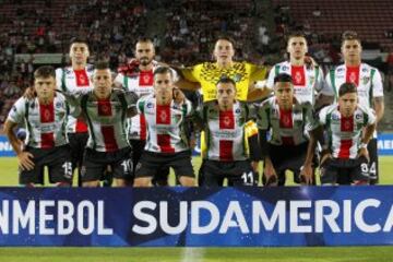 Las imágenes del duelo entre Palestino y Atlético Venezuela