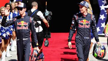 Kvyat y Hartley.