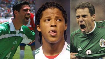 Rafael M&aacute;rquez, Giovanni Dos Santos, Alberto Garc&iacute;a Aspe.