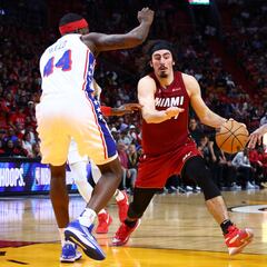 Jaime Jáquez Jr. destroza a los Philadelphia 76ers: récord de puntos y doble-doble