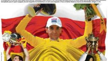 Portada del periódico galés