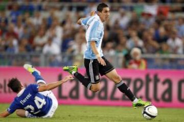 Partido Italia - Argentina. Di María.