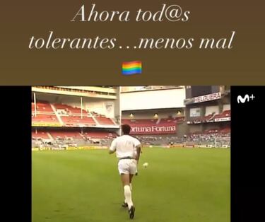 Míchel recuerda cómo le trataban en los estadios y celebra la tolerancia