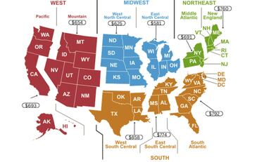Estos son los estados que tendrán una factura de energía más alta en verano de 2024