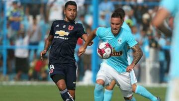Sporting Cristal 2-1 U. de Chile: goles, resumen y resultado
