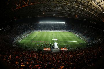 San Lorenzo de Almagro disputa los partidos como local.
