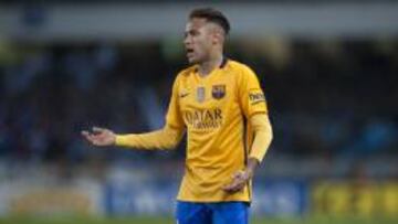 Neymar es el mejor tirador de penaltis del Barcelona esta temporada.