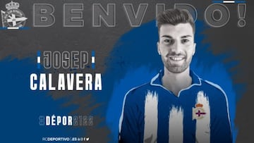 El Depor confirma la cesión de Josep Calavera