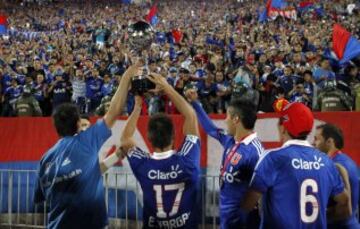 El cuadro azul se proclamó campeón de la Copa Sudamericana en 2011 tras vencer a Liga de Quito.