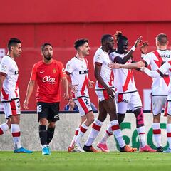 Falcao vuelve al once titular del Rayo en caída ante Mallorca