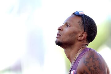 Canada's Andre De Grasse is the reigning Olympic champion in the men's 200m.