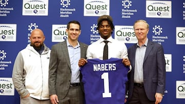 The New York Giants have unretired the number one jersey to honor their highly regarded rookie wide receiver.