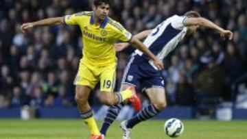 Un Chelsea relajado y con diez acaba goleado en casa del WBA