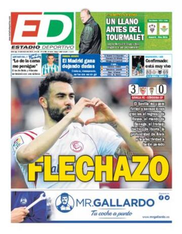 Portadas de la prensa deportiva