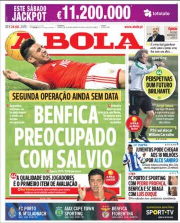 Portadas de la prensa deportiva